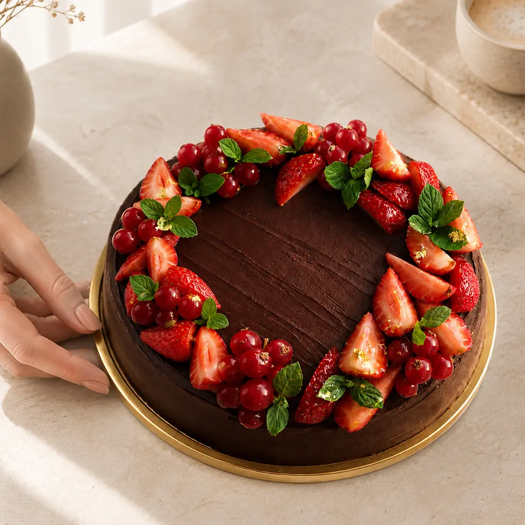Atölyede cookie tepsisi